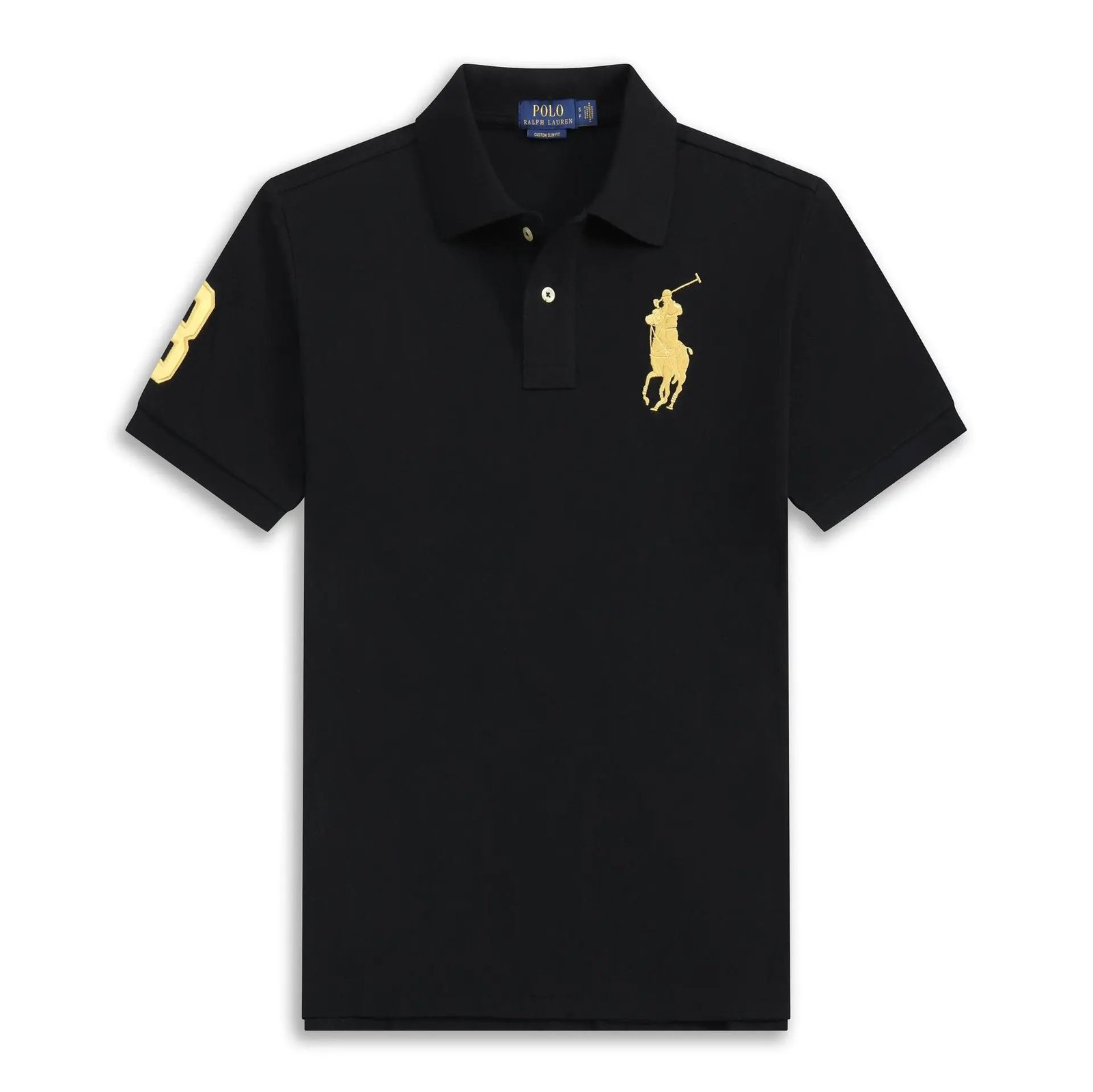 Ralph Lauren-夏装男装翻领刺